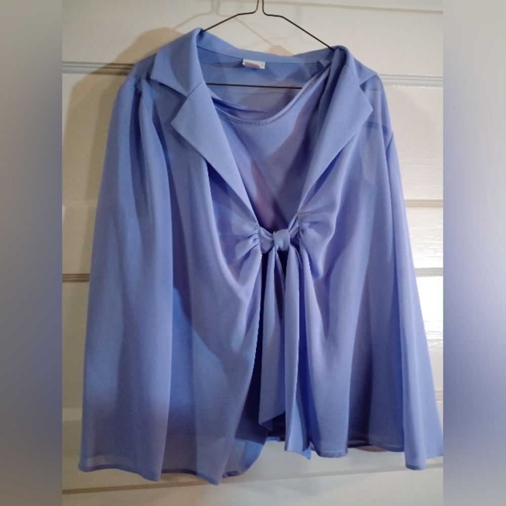 Studio C two piece size 16 women's purple top